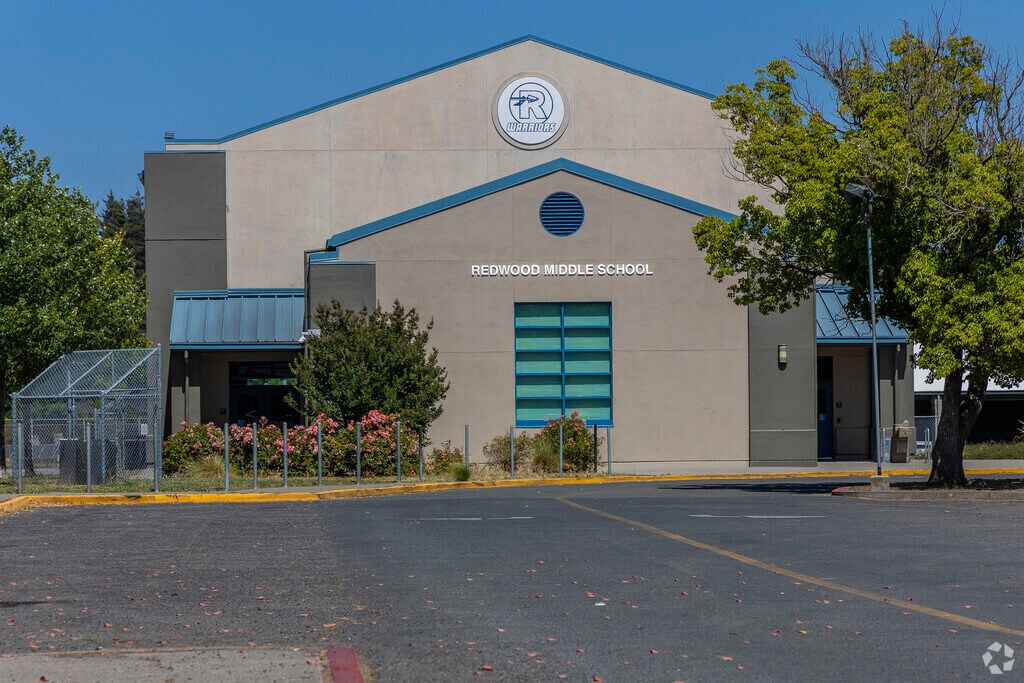 Redwood Middle School is part of the Napa Valley Unified School District.