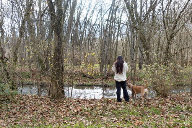 Greenbelt trails along the Appalachian foothills allows locals to enjoy the outdoors.