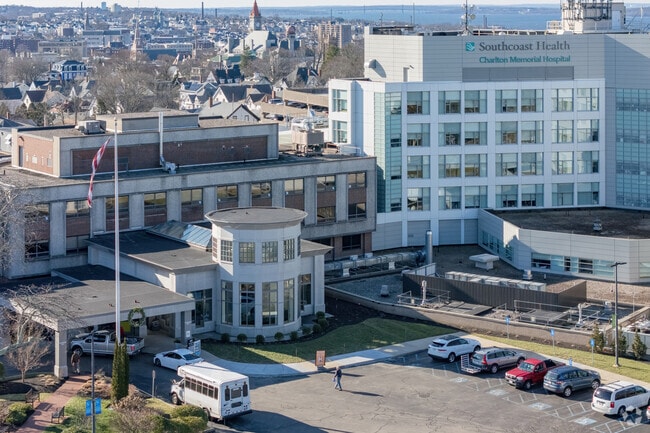 Charlton Hospital is an anchor of the Bank Street neighborhood and a major employer.