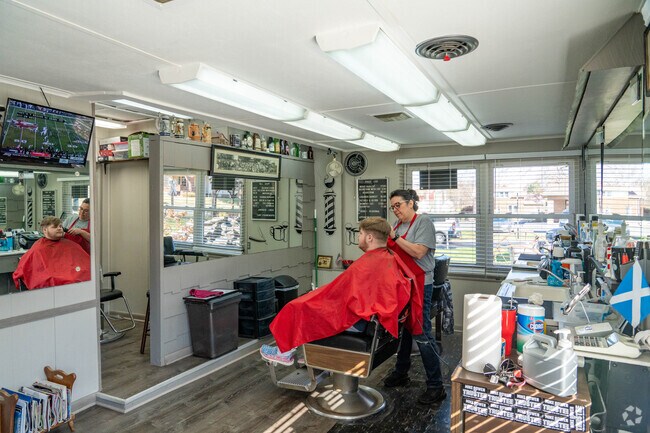 Richville residents can stop by Stewart's Barber Shop for a haircut.