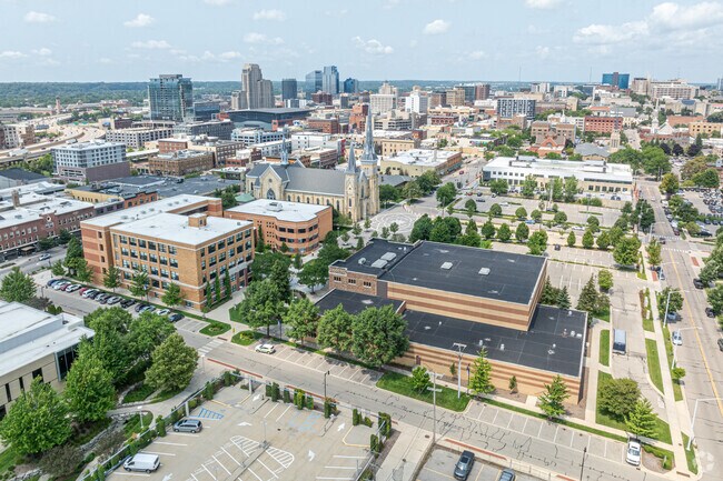 Central Catholic High School in downtown Grand Rapids.