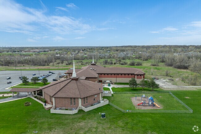 Students can enjoy the large playfields at New Testament Christian Academy.