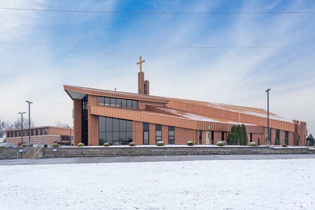 Sts. Joachim and Ann School serves students in grades PreK-8.