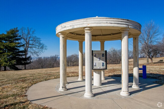 Pendleton Heights' Kessler Park is a great place to go for a hike or just a leisurely stroll.