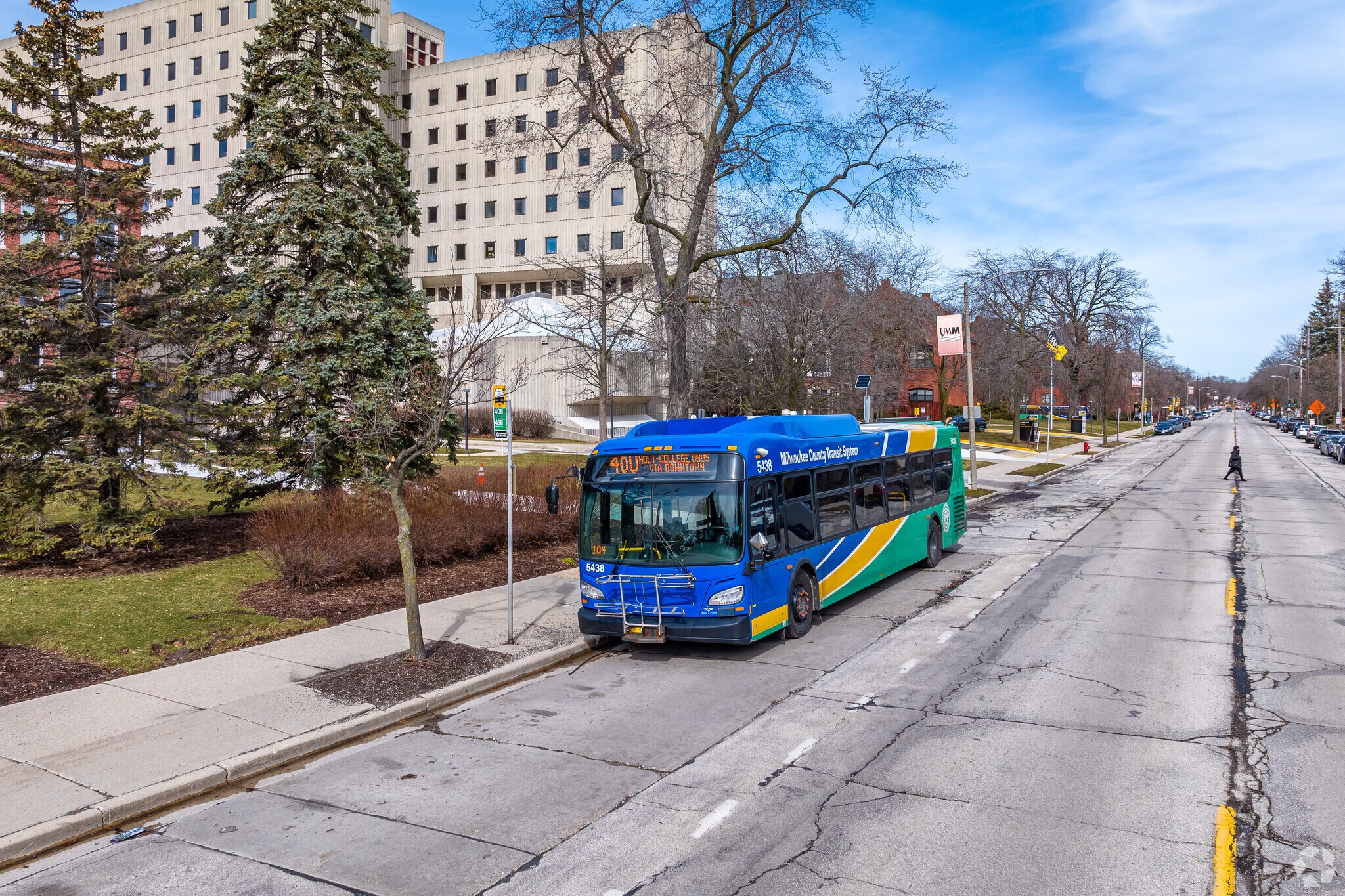 Local bus routes bring students form the Upper East Side to downtown.