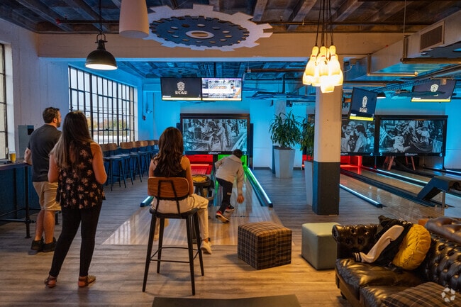 Enjoy mini bowling at the Roar WS Family Entertainment Center in Downtown Winston-Salem.