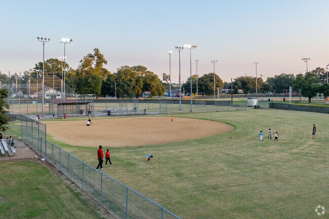 Sign the kids up for one of the leagues in the Four Leaf Village area.
