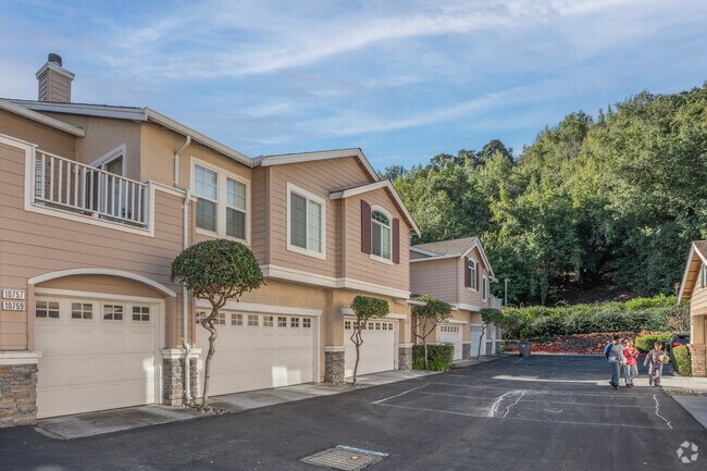 This townhome community is nestled into the hillside in Dublin's Silvergate.