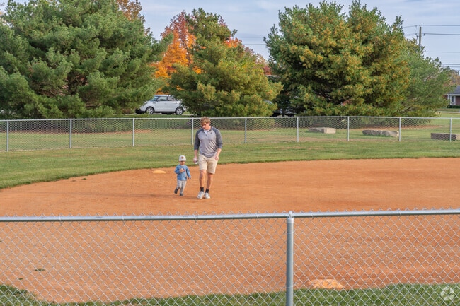 Veterans Memorial Park is a place for families to experience the baseball fields and playground.