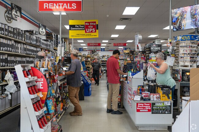 Dan Hardware in Ladonia sells anything you would need for building, construction, and design.