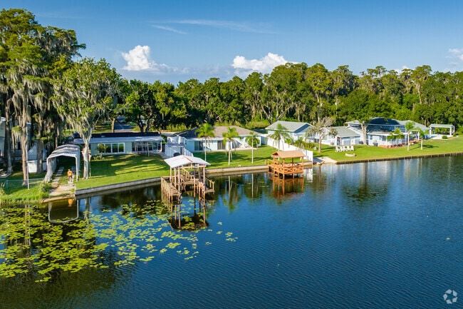 Moon Lake Estates has historical roots as a dude ranch and botanical garden in the 1930s.