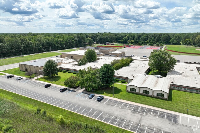 Bedford High School Aerial - 2