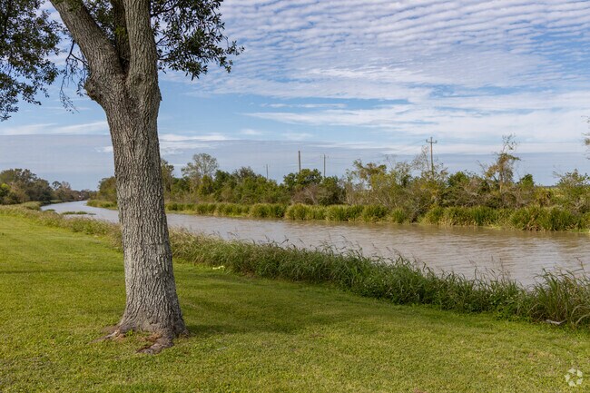 Raceland residents can take a break on the banks of Bayou Lafourche.