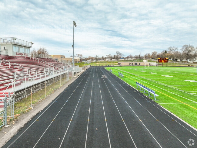 Students at Harding Senior High School have a big drive for their sports athletics.