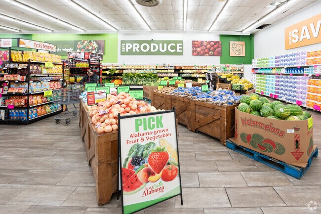Take your time and shop at the Piggly Wiggly in Forestdale.