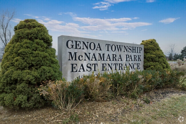 McNamara Park provides a large public open space for Genoa residents.