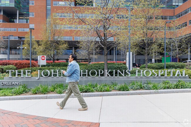 Johns Hopkins Hospital is a world-class facility located near Biddle Street.