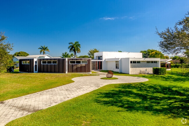 Contemporary-style homes are fun new additions to the Robbins Park neighborhood.