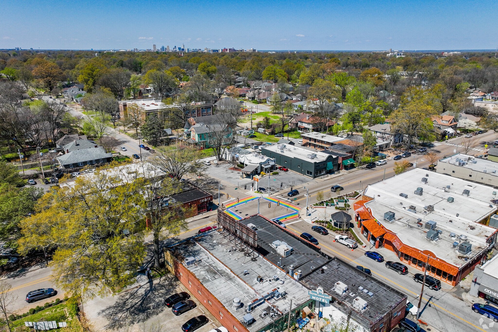 Cooper-Young is named after the intersection of Cooper Street and Young Avenue.