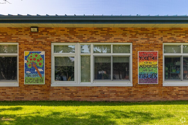 Ogden Elementary School is where colorful and fun activities are mapped together.