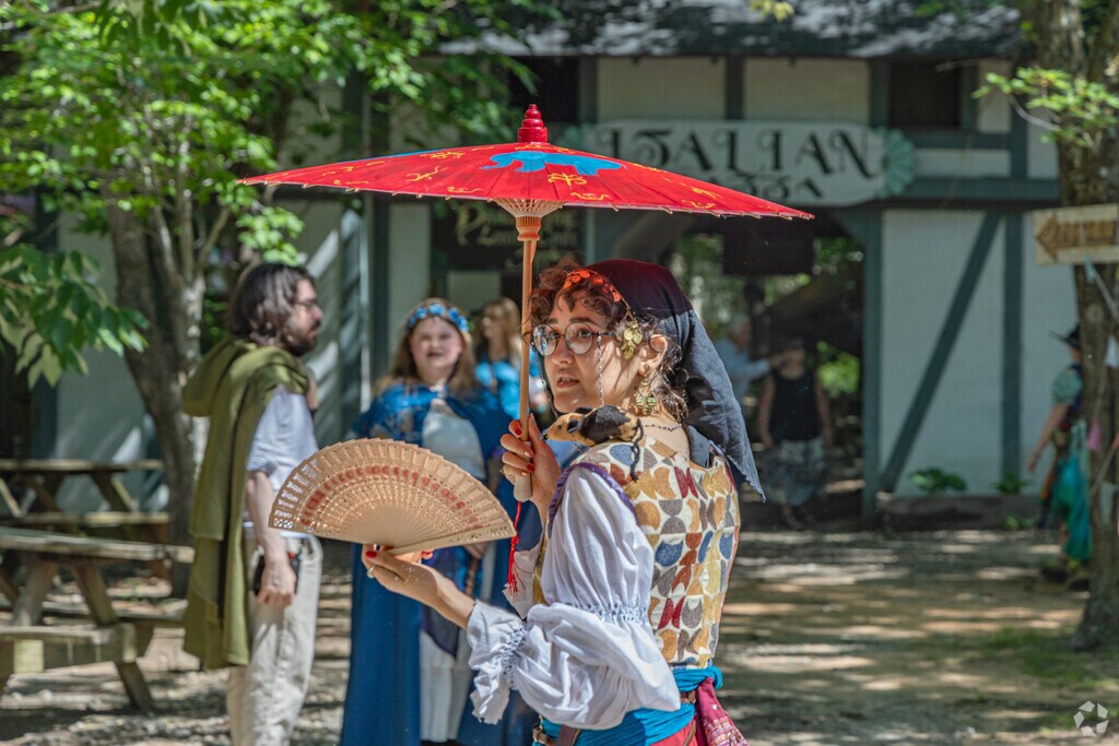 Experience the olden times at the Oklahoma Renaissance Festival in Muskogee.