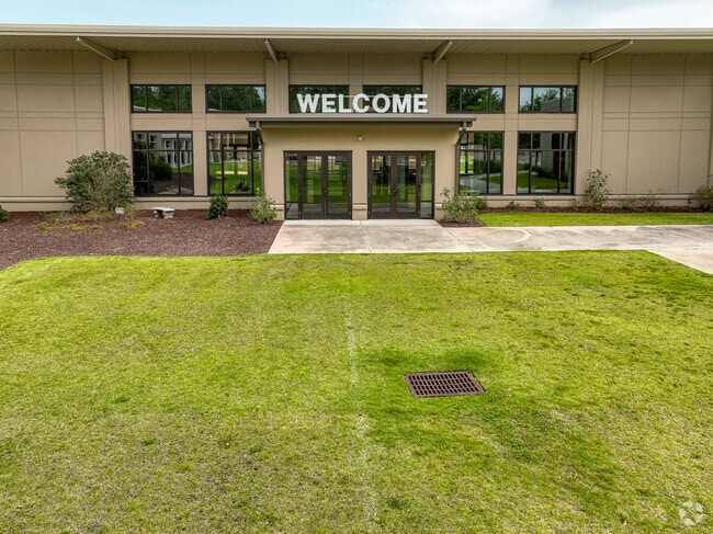 Front doors of one section of the Palmetto Christian Academy Mount Pleasant, S.C.