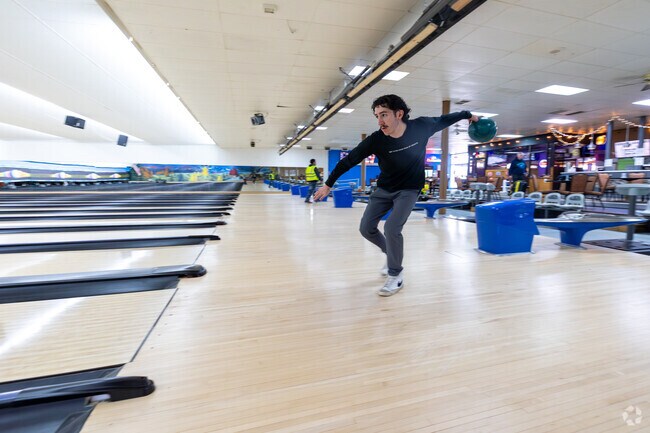 Get a strike at Peak Bowl in the Venetian Village neighborhood.