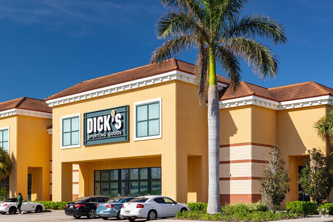 Sports oriented residents in Bridgewater Bay can find clothing and equipment at Dick's.