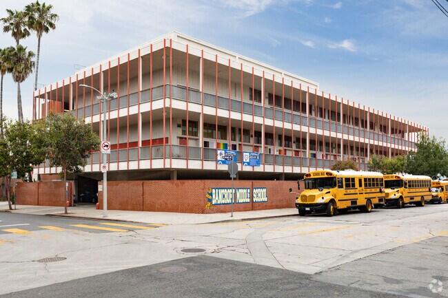 Hubert Howe Bancroft Middle School view of the school.
