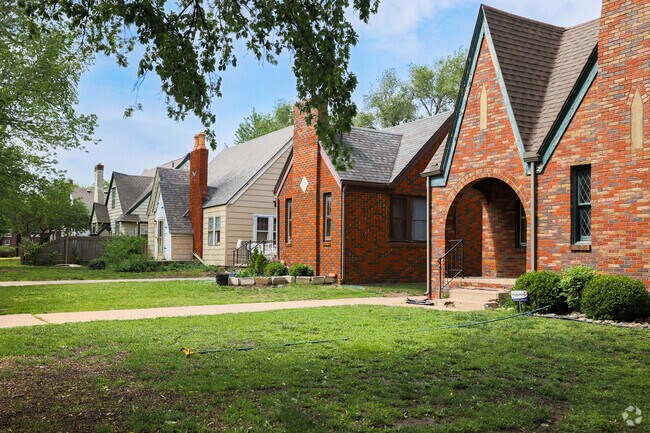 A-frame styled roofs are common in Country Overlook homes.