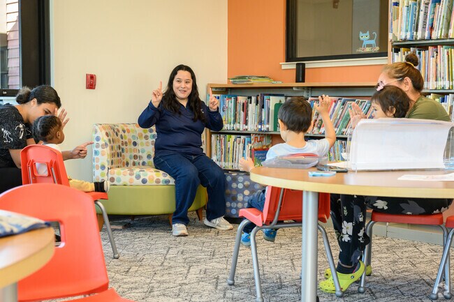 At the Pierre Moran branch of the Elkhart library, locals benefit from bilingual programming.