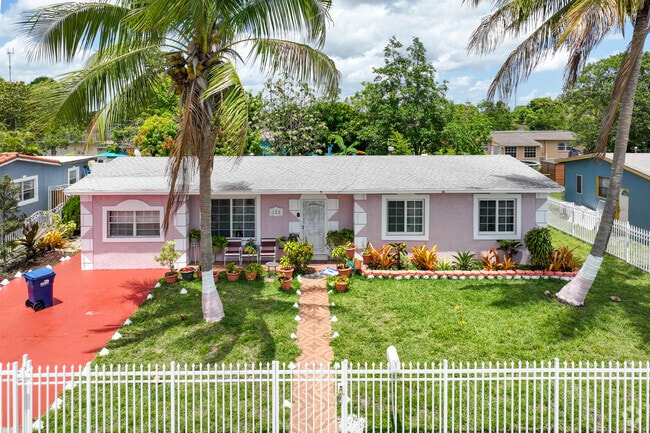 Well-manicured front yards are a frequent scene in this neighborhood of Sierra Mirada.
