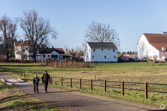 South Lake Oswego features pastoral rural areas.