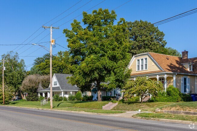 The architecture on Jefferson Street is eclectic in Paducah.