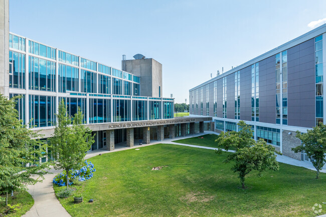 New London High School MultiMagnet School serves a wide ranging area of students.