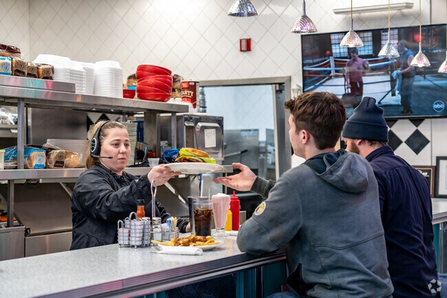 Legends Coney Island offers affordable breakfast, lunch, and dinner items.