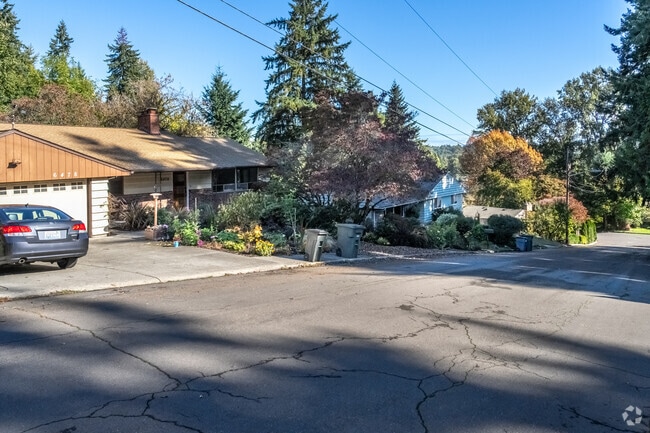 Northlake Terrace neighborhoods feature quiet streets and mature trees.