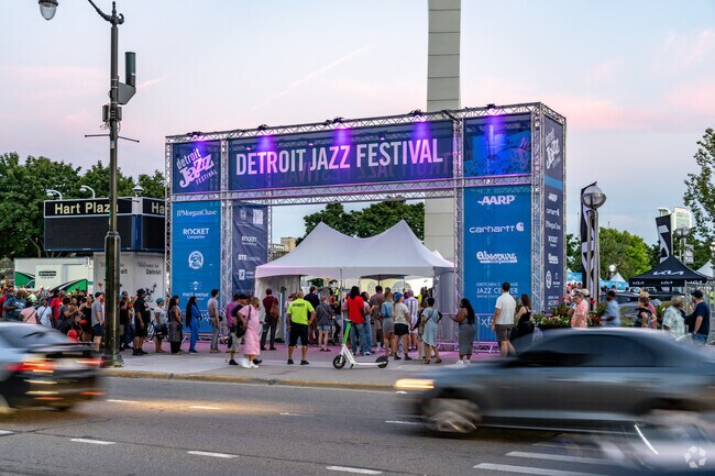 The annual Detroit Jazz Fest is attended by people from all over the globe.