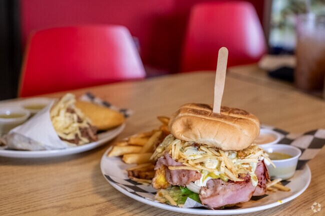 Arepas and their burger are some of the most popular dishes at La Taguara in Carpenter-Ridgeway.