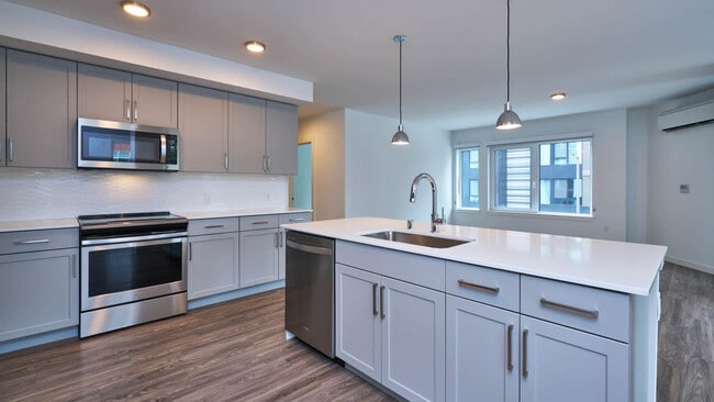 Kitchen with Stainless Steel Appliances