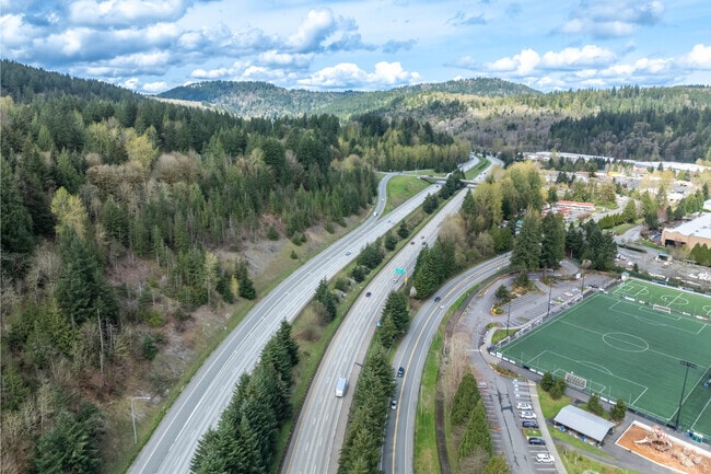 Preston is easily connected to Seattle and Bellevue via I-90.