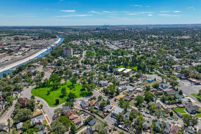 Mesa Junction is one of Pueblo’s oldest neighborhoods, visible through its homes and layout.