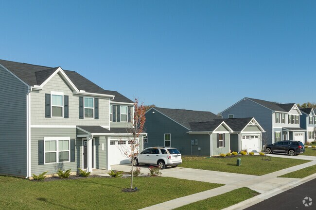 New homes in Moraine are beginning to become traditional style.
