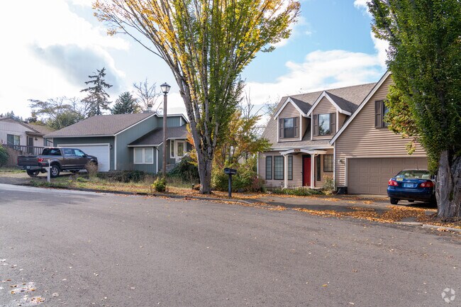Beautiful rows of homes line the streets of the Jack Park neighborhood.