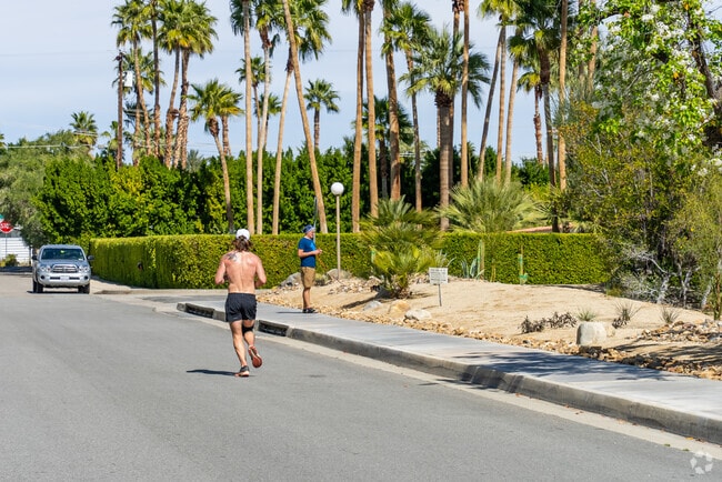 Experience the rhythm of life while running through Rancho Mirage streets.