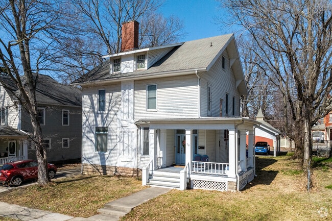 Near the center of town in Sedalia, many homes date back to the late 19th century or early 20th century.