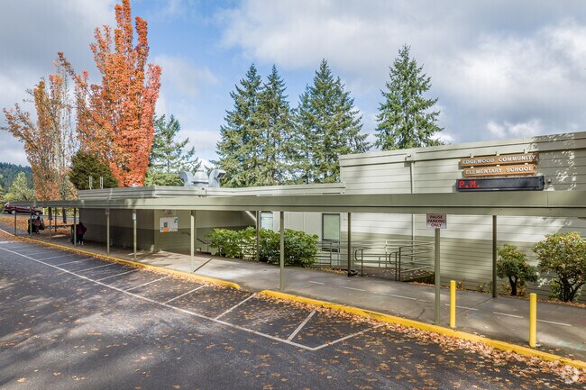 Edgewood Community Elementary School serves the Crest Drive Neighborhood in Eugene.