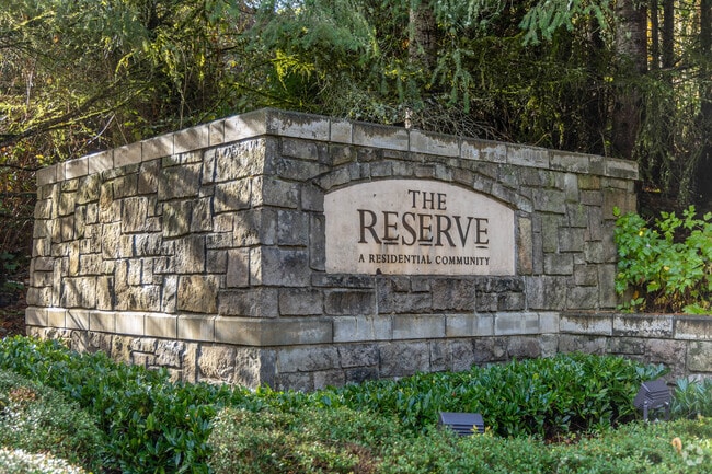 The Reserve is a community known for its custom homes and proximity to natural areas.