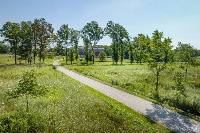 LeRoy Oakes Forest Preserve offers miles of scenic trails near Ferson Creek.