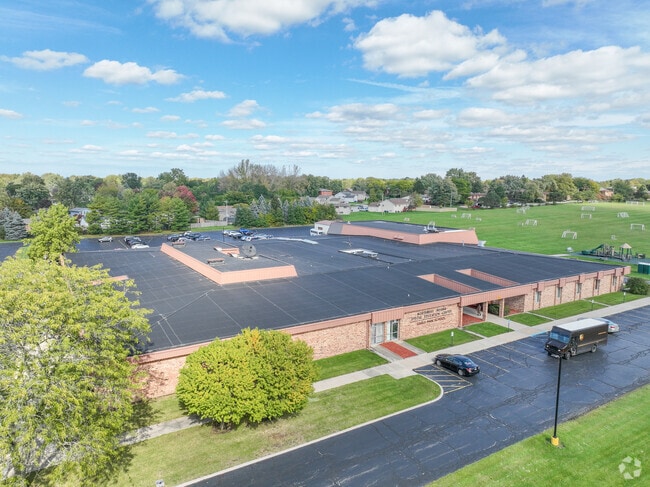 Eagle Park Community School is located on the north end of Crown Point.